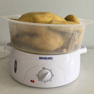 Nồi Hấp Điện 3 Tầng Braburg