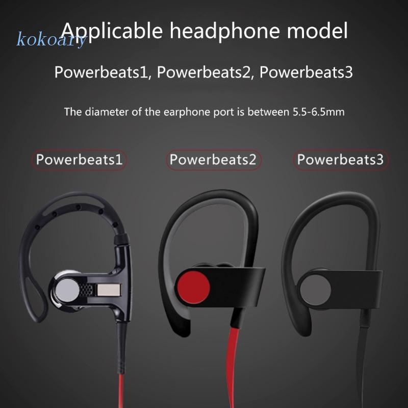 Nút Bọc Đầu Tai Nghe Bằng Silicon Mềm Cho Beat Powerbeats3 2 1 Pro