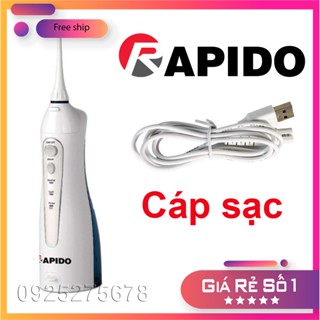 ✅ Dây cáp sạc cho máy tăm nước Ripido