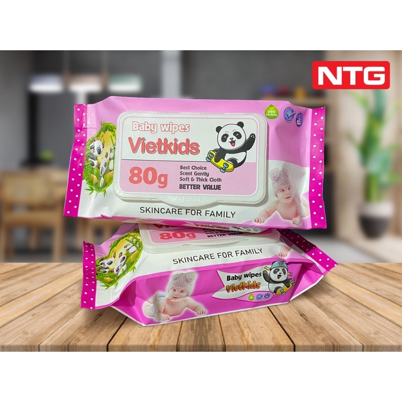 bịch khăn ướt 80 gr siêu mềm, khăn dày, khăn ko mùi
