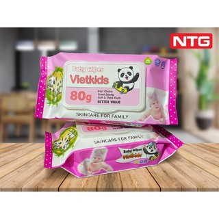 Bịch khăn ướt 80 gr siêu mềm, khăn dày, khăn ko mùi