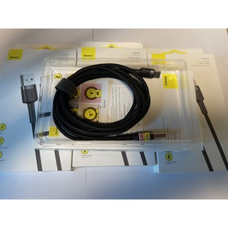 Cáp xạc nhanh Baseus cổng USB-lingtning, cổng TypeC-Type C, cổng USB - Type C chiều dài 1m, 2m