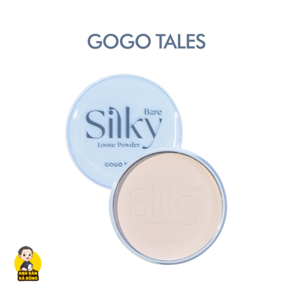 Phấn Phủ Dạng Nén GOGO TALES Bare Silky Loose Powder GT356