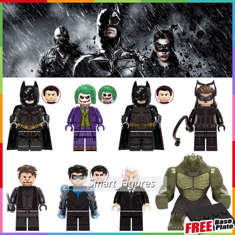 Mô Hình Đồ Chơi Nhân Vật Joker Catwoman Nightwing Killer Croc Pennyworth DC Bắt Đầu X0341