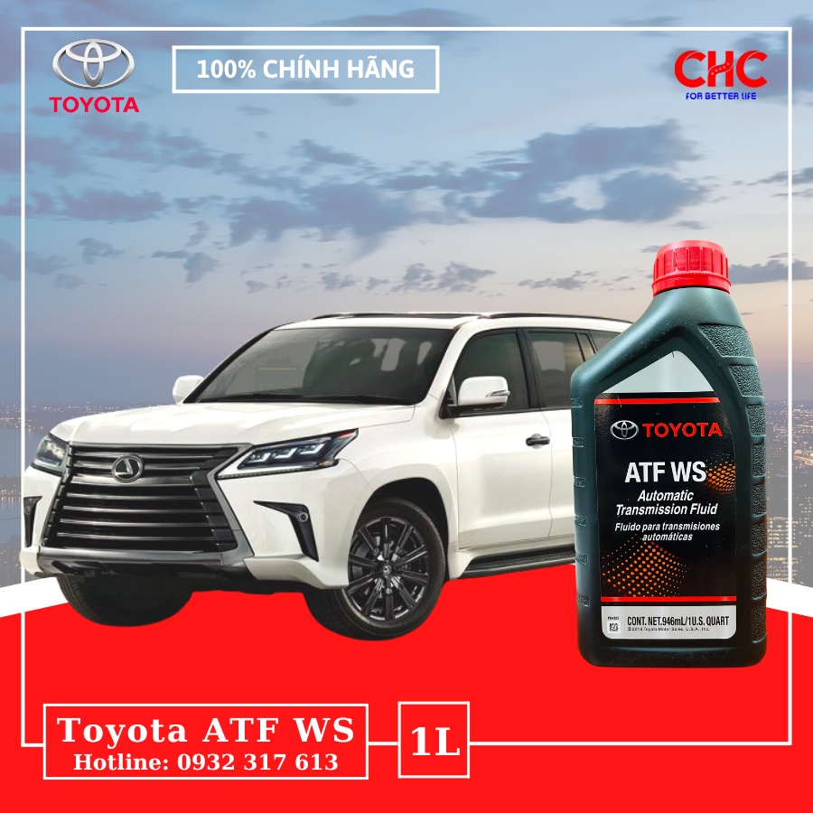 Dầu nhớt hộp số tự động xe ô tô Toyota Lexus ATF nhập khẩu USA