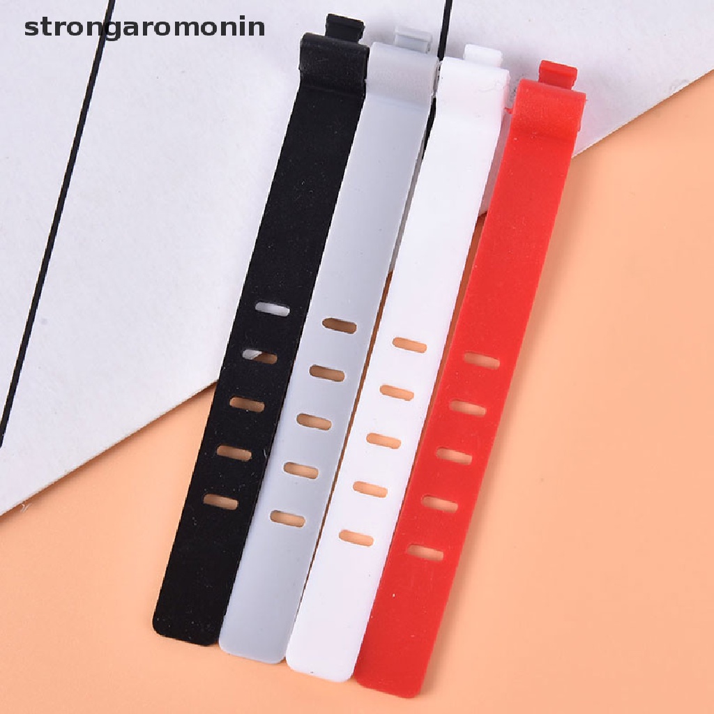 Bộ 2 Dây Buộc Cáp Sạc / Tai Nghe Điện Thoại Bằng Silicon Tiện Dụng