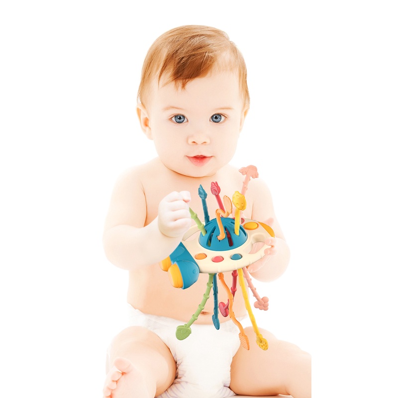 Đồ Chơi Dây Rút Rèn Luyện Trí Thông Minh Cho Bé