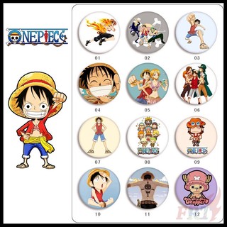 ❣️1 huy hiệu cài áo hình one piece 58mm❣️ huy hiệu cài áo hình anime