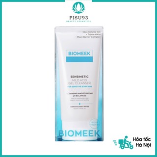 Sửa rửa mặt Biomeek làm sạch sâu dịu nhẹ ngăn ngừa mụn 120ml