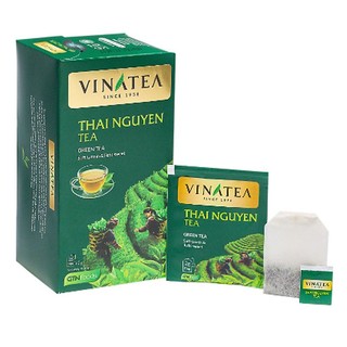 Trà thái nguyên túi lọc vinatea hộp 50g