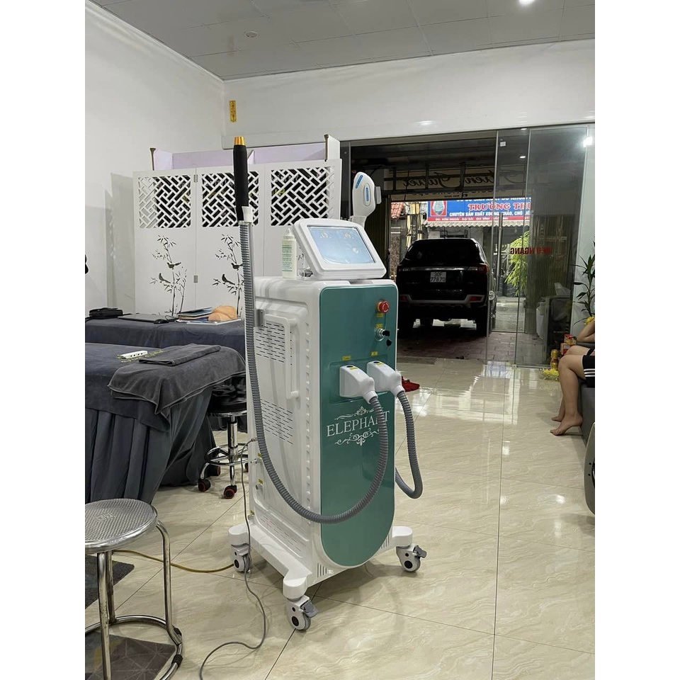 Máy 2in1 Triệt Lông Xóa Xăm Elephant 2022