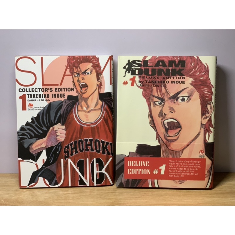 Sổ tay Slam dunk 1 -2 bìa