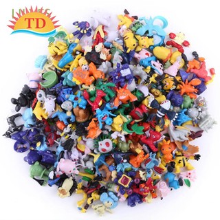 Set 24-120 mô hình đồ chơi pokemon mini dễ thương 2-4cm
