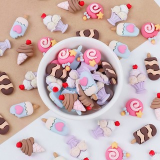 Charm lộn xộn như hình, sticker, DIY, handmade, phụ kiện cute dán bình nước, kẹp tóc, điện thoại...