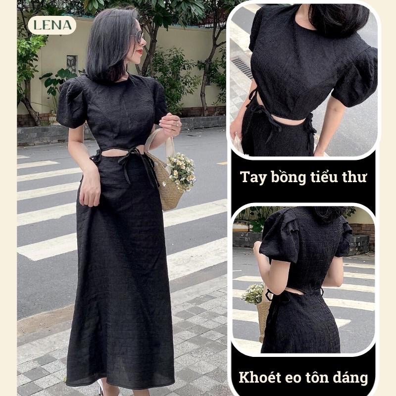 Váy thiết kế hở eo