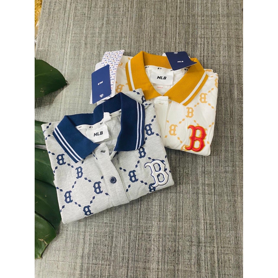 Áo Polo M.L.B In Chữ