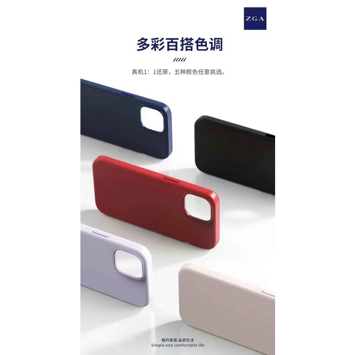 Ốp lưng ZAG silicon chống bám bẩn cho iPhone 14,14 Plus,14 Pro,14 Pro max