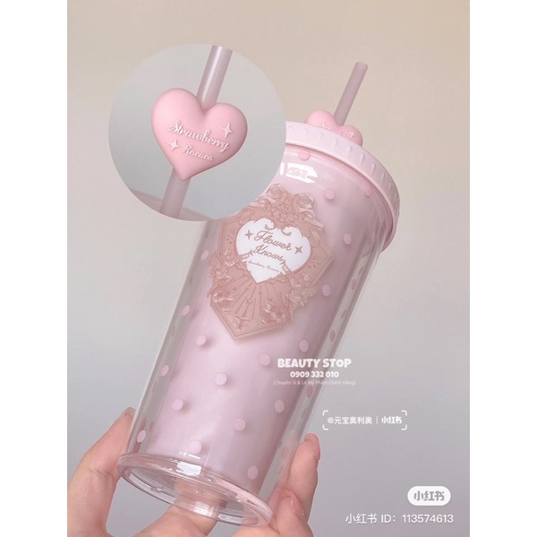 Set 4 Sản Phẩm Bộ Sưu Tập Strawberry Rococo Mới Nhất Nhà Flower Knows Chính Hãng
