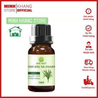Tinh Dầu Sả Chanh Ấn Độ 100ml Tinh dầu thiên nhiên nguyên chất có kiểm định | Nhập khẩu Ấn Độ |