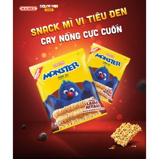 [Date 24/02/2023] Snack Mì MAMEE MONSTER Vị BBQ (8x25g)