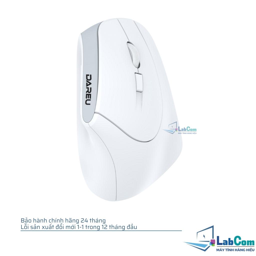 Chuột máy tính không dây Dareu LM108B - Kết nối Dual mode Bluetooth | Wireless 2.4gHz | Tặng kèm 02 pin AAA