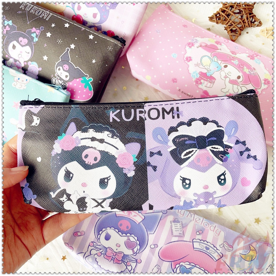 1pc ✿ Hộp Bút Chì Sanrio ✿ Túi Đựng Bút Hình Cinnamoroll Kuromi My Melody Hoạt Hình