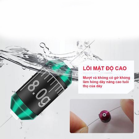 Chì Chống Nổ Săn Hàng Câu Đài Loại 2 Lõi Thương Hiệu AoHu