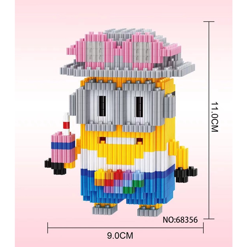 Mô Hình Nhân Vật Minions Hoạt Hình Vui Nhộn Cho Bé