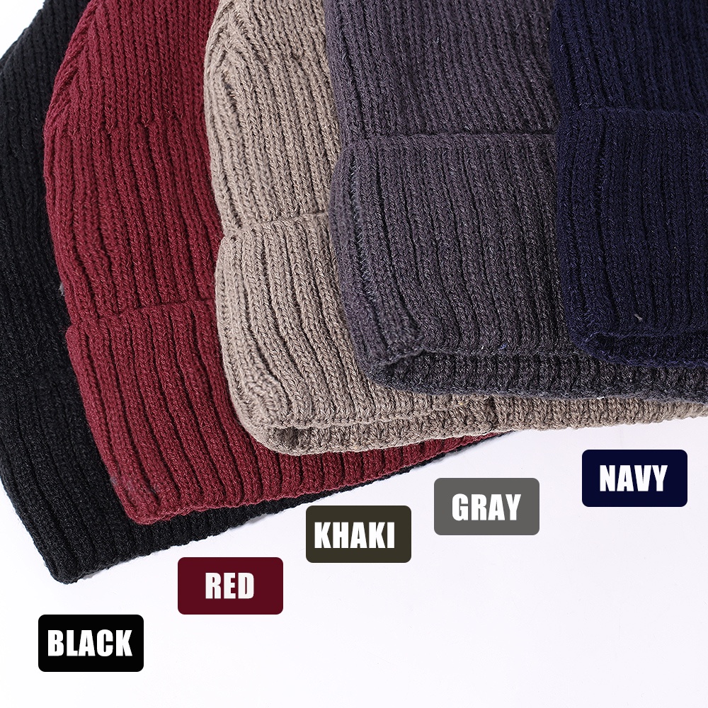 Mũ beanie Trùm Đầu Mềm Mại Dày Dặn Giữ Ấm Mùa Đông Phong Cách Hip hop Thời Trang Cho Nam Và Nữ