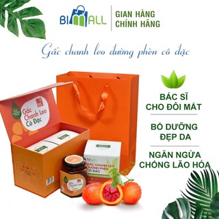 Hộp 2 hũ gấc chanh leo đường phèn cô đặc BIMALL làm quà tặng