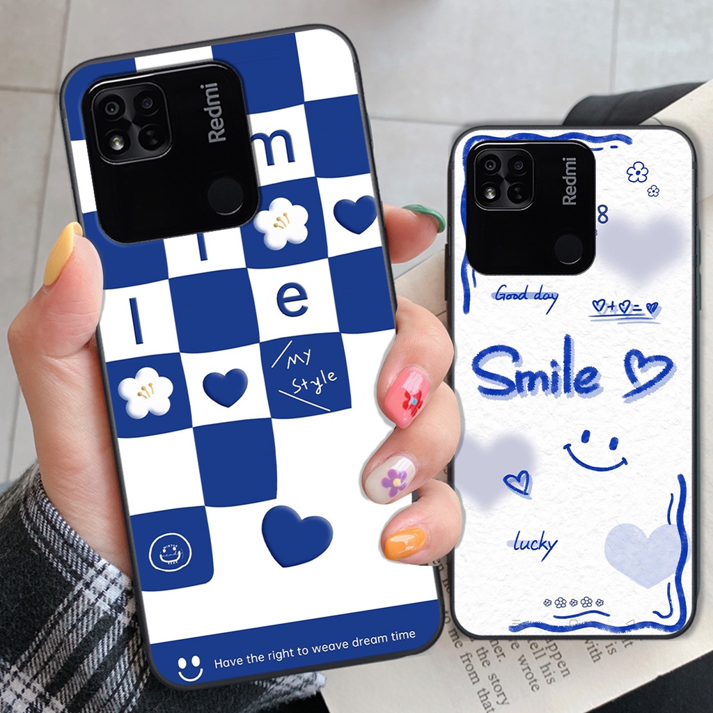 Ốp Xiaomi Redmi 10C / Redmi 10A in hình gấu vịt caro nhiều màu sắc ngộ nghĩnh dễ thương