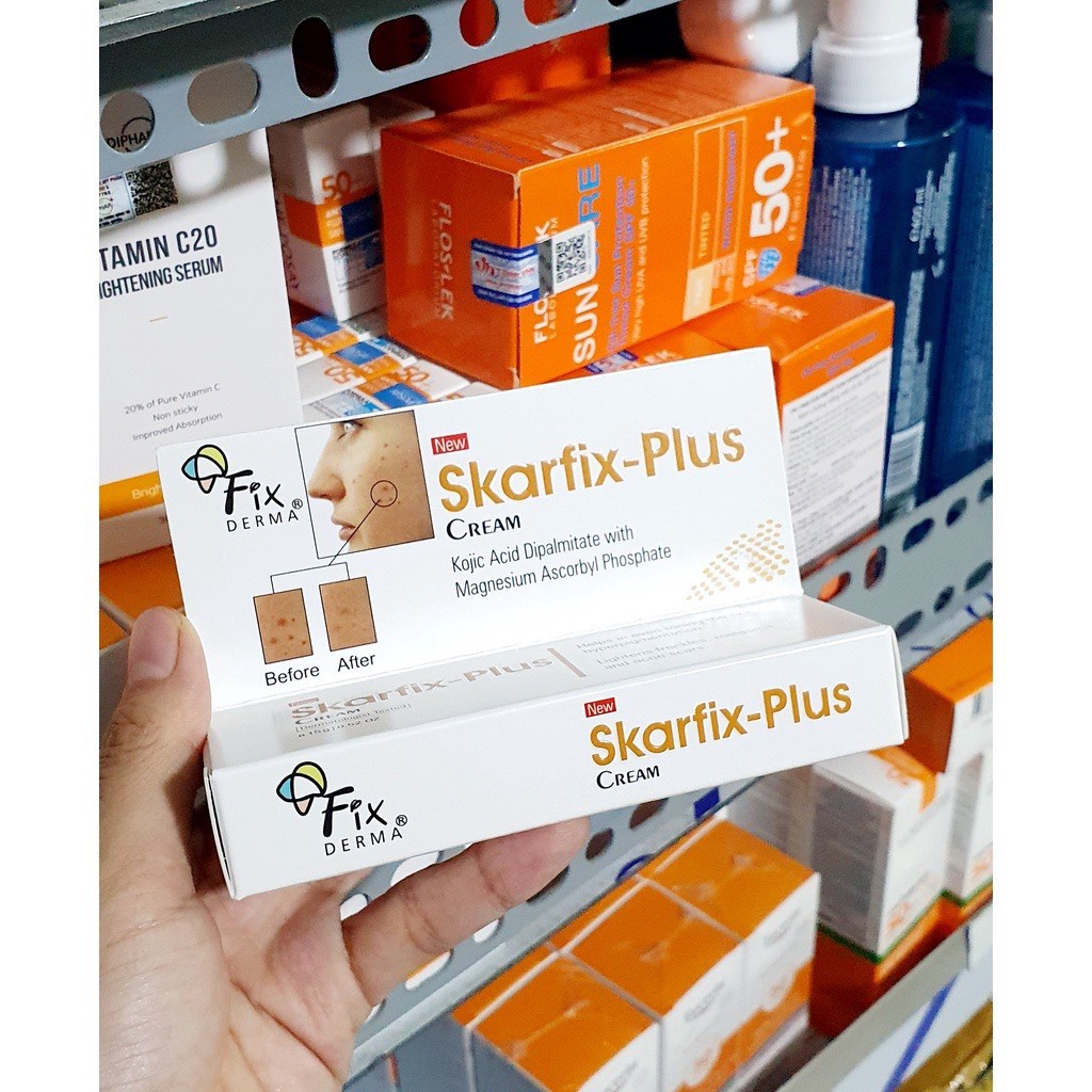 Kem Giảm Thâm Nám - Dưỡng Da Fixderma Skarfix Plus Cream 15g