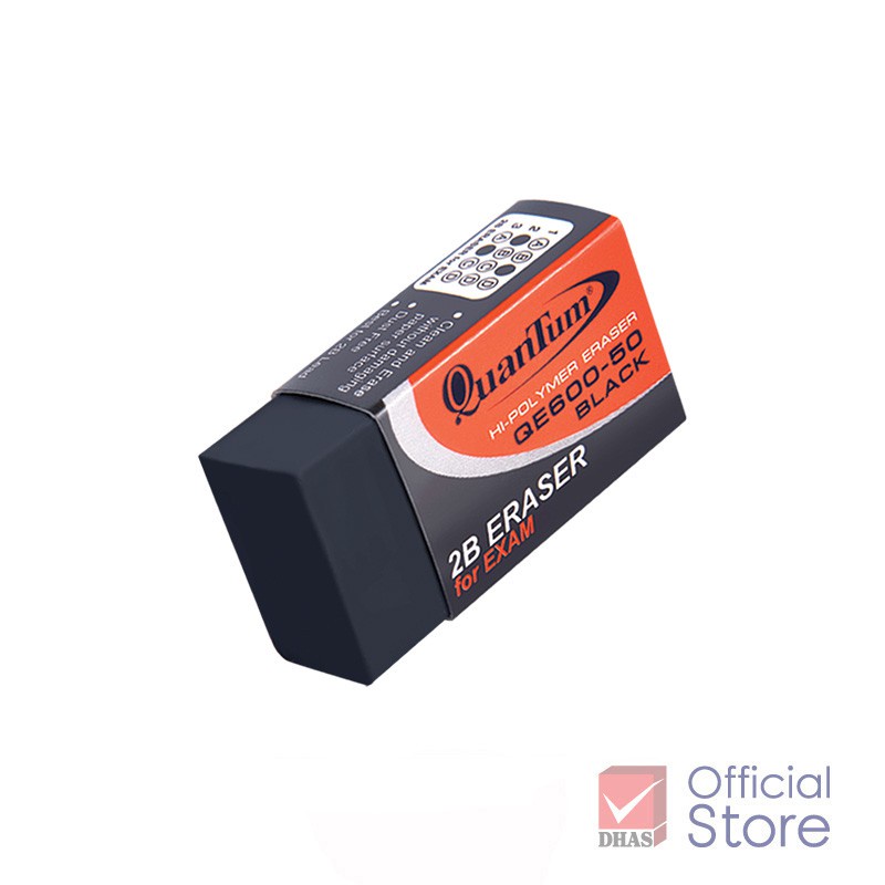 Gôm tẩy bút chì QuanTum QE600-50 đen