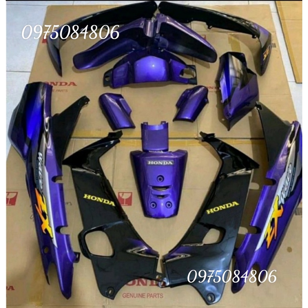 Dàn áo Wave ZX màu tím