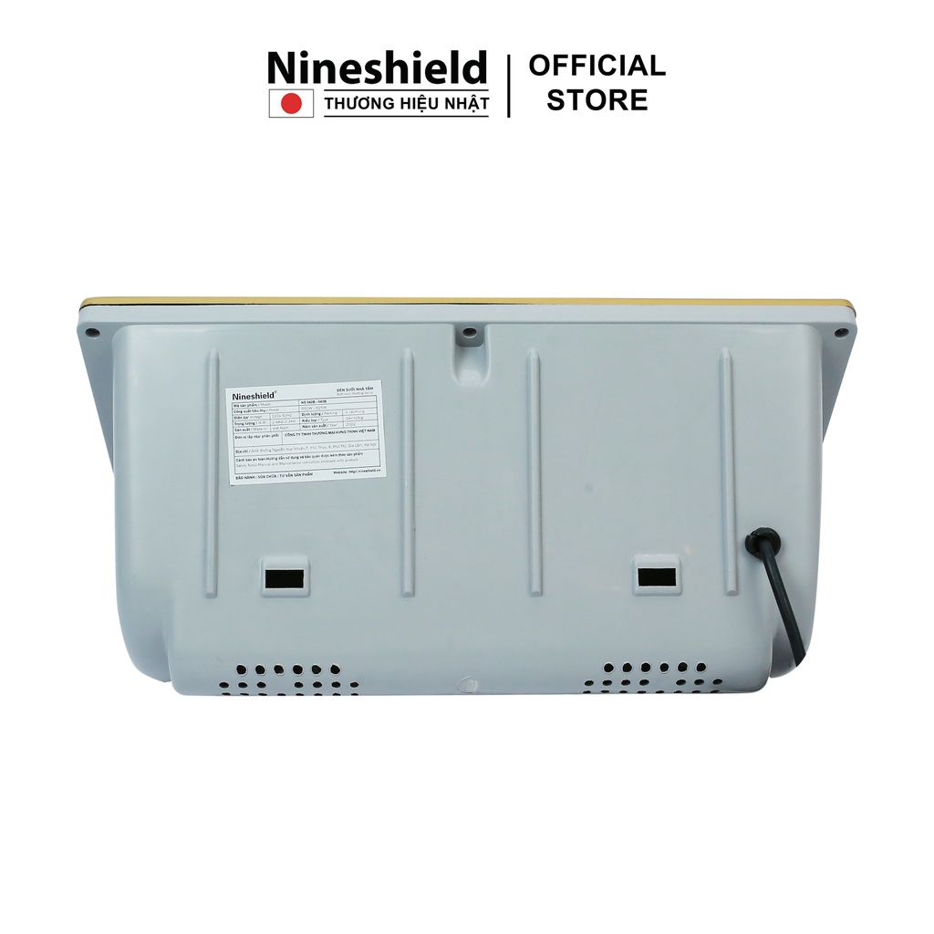 Đèn sưởi nhà tắm 2 bóng Nineshield NS042B [Mã BMLTB200 giảm đến 100K đơn 499K]