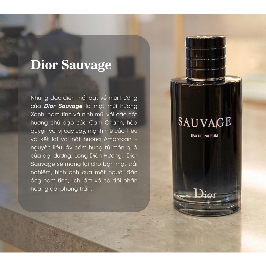 Nước hoa nam Sauvage EDP