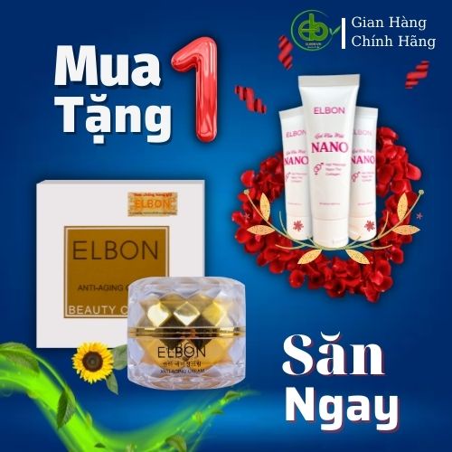Kem Trắng Da Ngừa Lão Hóa E2 Elbon, Bổ Sung Các Vitamin Giúp Da Mịn Màng Và Săn Chắc