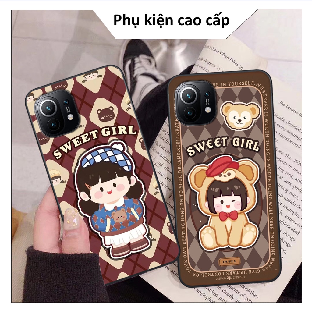 Ốp lưng điện thoại Xiaomi Mi 11 / Mi 11T / Mi 11 Lite in hình cute, dễ thương hot trend GLshop