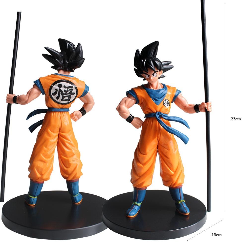 Mô hình 7 viên ngọc rồng Songoku Vegito tóc xanh ,tóc vàng hàng siêu chất cao 33 cm , figure 7 dragon ball