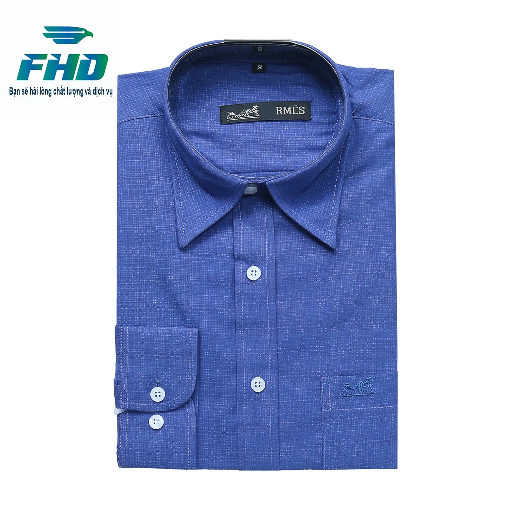 Áo Sơ Mi Nam Tay Dài Chất Vải Cotton Cao Cấp Mềm Mịn Họa Tiết Lạ Mắt Form Chuẩn FHDA019