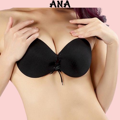 Áo dán nâng ngực, áo ngực dán dây rút tạo khe quyến rủ ANA 0128