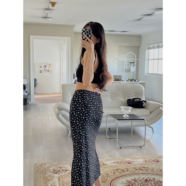 HINWORKSHOP | Chân váy đuôi cá Floral Long Skirt