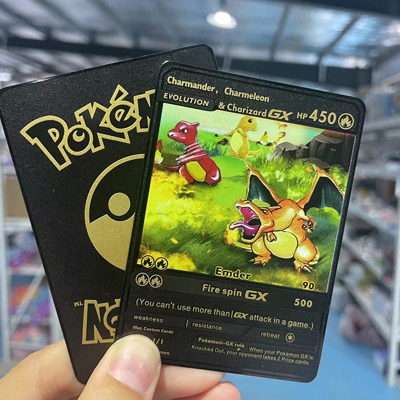 54 cái thẻ pokemon vàng tiếng anh vmax game card trainer năng lượng đặc biệt tcg bộ sưu tập đồ chơi trẻ em