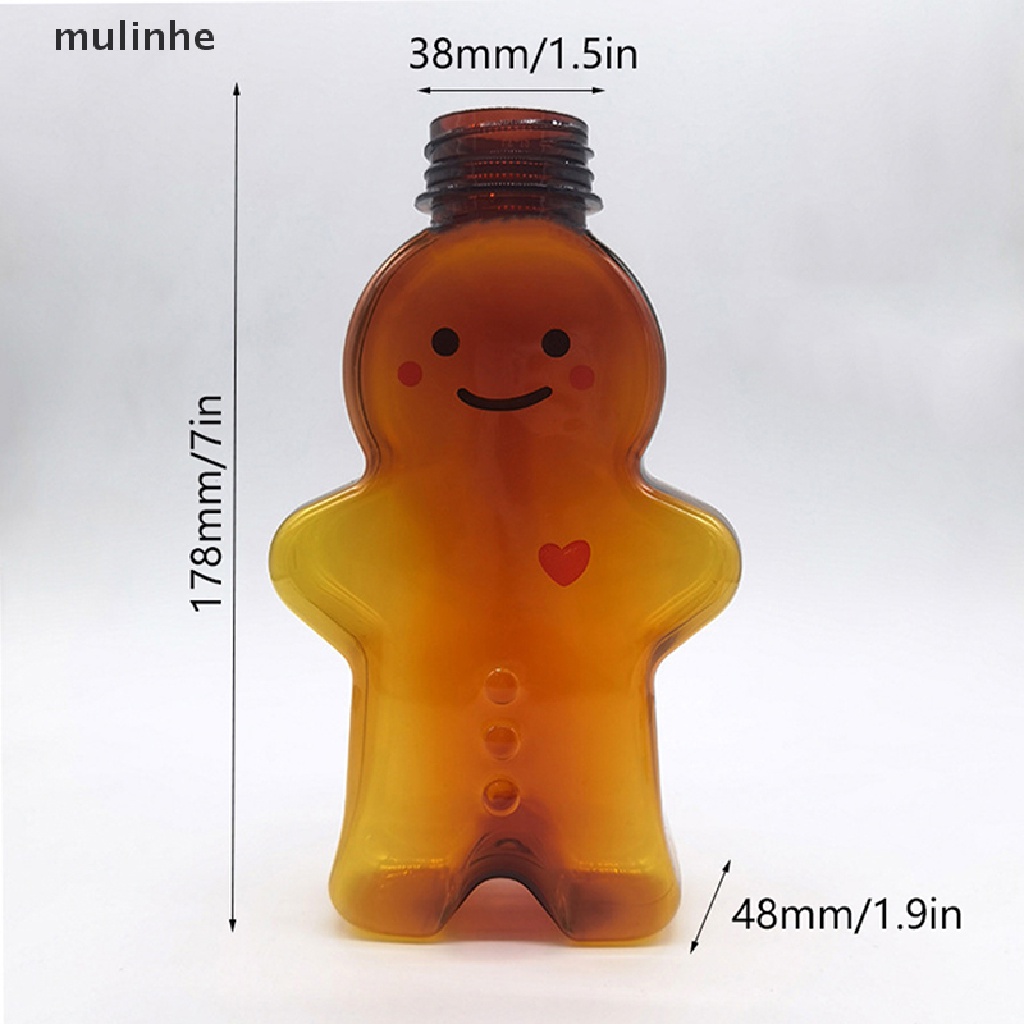 Bình Lắc Nước Hình Bánh Gừng Dễ Thương