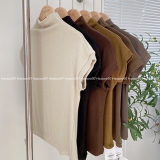 Áo thun tay hến cổ 3 phân ( ảnh tự chụp )