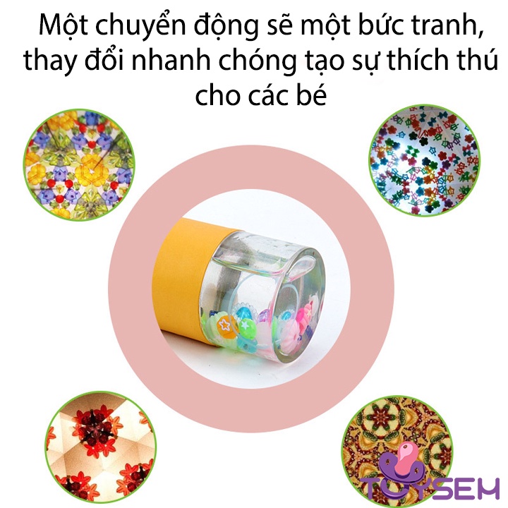 Đồ chơi kính vạn hoa ma thuật cát lún cho bé thỏa sức khám phá và tăng cường trí tưởng tượng
