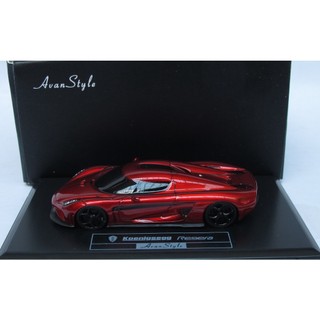 Mô hình xe avanstyle koenigsegg regera tỷ lệ 1:87