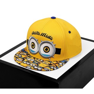 Mũ Trẻ Em Hoạt Hình Minions – Nón Snapback Trẻ Em Dễ Thương Cho Bé 3–9 Tuổi, Thời Trang Cá Tính