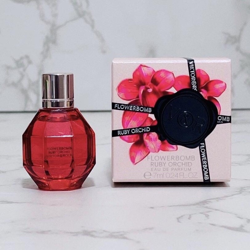 NƯỚC HOA mini VIKTOR & ROLF FLOWERBOMB RUBY ORCHID EDP 7ML