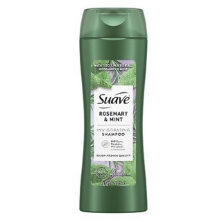 Dầu gội thiên nhiên giúp tóc khoẻ Suave Tea Tree + Hemp Seed Oil Invigorating Shampoo 373ml (Mỹ)